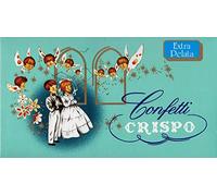 CONFETTI CRISPO | Mandorla Classica | EXTRA PELATA | Azzurro | 1 Kg