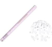 Confetti en tube - papillons blancs, 80cm Party Deco