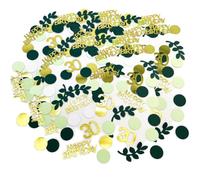 Confettis Anniversaire 200PCS Decoration Table Anniversaire Deco Fete | 200 pieces de confettis biodégradables pour une décoration festive élégante et écologique