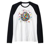 Confettis Boule Disco pour Carnaval Manche Raglan