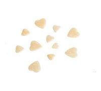 confettis coeurs 3d résine 50g saumon - chaks 02003-027 Orange G