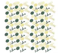 Confettis D'amour Décoratifs Mariage 200pcs, Papier Scintillant | Hexagone Feuille Cœur, pour Dessert et Table Présent, Diy, Photo-friendly, Ambiance Halloween, Noël