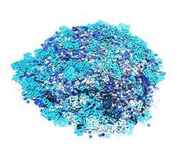 Confettis de baptême en PVC, 100g, design lettres et lunes scintillantes - Décoration durable et étanche, parfaite pour baby shower, fête d’anniversaire et DIY convivial