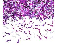 Confettis de Table 45g pour Enterrement de Vie de Jeune Fille - Paillettes Rose Doré pour Décoration de Fête EVJF, Bridal Shower, Hen Night - Accessoires Mariage et Future Mariée