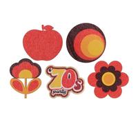 Confettis de table - Années 70's - lot de 10
