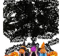 Confettis de table d'Halloween, confettis d'Halloween, confettis de dispersion pour table de fête d'Halloween | La table de feuille de paillettes en forme d'Halloween disperse les confettis pour les