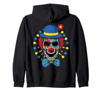 Confettis effrayants pour Carnaval Dia De Los Muertos Sweat à Capuche