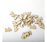 Confettis En Bois, 150 Pièces, Crâne, Chauve Souris, Chat, Citrouille, Araignée, Dispersion De Tranches, Décor De Fête D'halloween, Embellissement Artisanal De Scrapbooking 667a