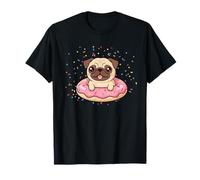 Confettis flottants Mignons Carlin Kawaii T-Shirt