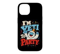 Confettis Humoristiques avec Inscription « Yeti Party » - Motif Mon Coque pour iPhone 14