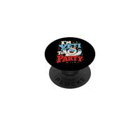 Confettis Humoristiques avec Inscription « Yeti Party » - Motif Mon PopSockets PopGrip Adhésif