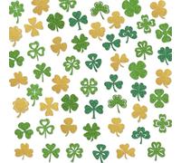 Confettis multicolores pour les fêtes irlandaises - Ajoutez une touche festive à n'importe quel événement avec des confettis irlandais