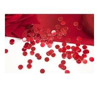 confettis pastille rond carton 6mm rouge métal - générique dek1360rou Rouge