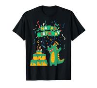Confettis pour gâteau d'anniversaire Motif crocodile T-Shirt