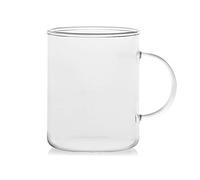 Confezione 6 mug in borosilicato cilindrica con manico cl40