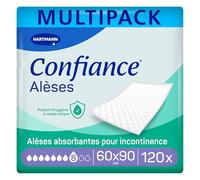 Confiance Alèse 8 Gouttes Alèses Jetables | 60x90 cm
