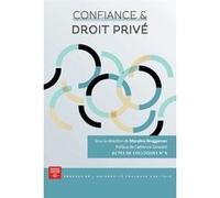 Confiance & droit privé Maryline Bruggeman (Auteur)