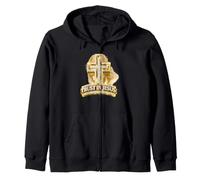 Confiance en Jésus Foi Croix Esprit Positif Croyance Religieuse Sweat à Capuche