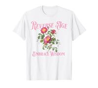 Confiance en soi en vieillissant Sagesse Florale T-Shirt