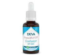 Confiance en soi n°23 - composé floral bio deva - sans alcool 30ml