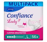 Confiance Lady Pants 5 Gouttes Culottes Absorbantes pour Femmes | Taille L