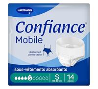 Confiance Mobile 5 Gouttes Slips Absorbants Unisexes | Taille S