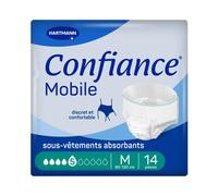 Confiance Mobile Discret Culotte Incontinence TM 5 Gouttes 14uts