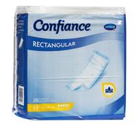Confiance Rectangular Protections Absorbantes Droites 15x60cm 5 Gouttes 28 unités