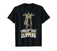 Confidence Barber Cuts - Funny Barbershop Haircut T-Shirt