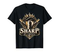 Confidence Barber Cuts - Funny Barbershop Haircut T-Shirt