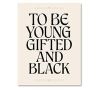 Confidence Building Poster for Young Black Women