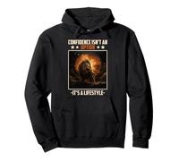 Confidence Isn't an Option It's A Lifestyle Sweat à Capuche