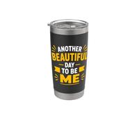 Confidence Positive Self Love Another Beautiful Day To Be Me Gobelet isotherme en acier inoxydable double paroi