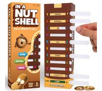 Confident Games In A Nutshell - Jeu de mots Slide & Guess | Cadeau indispensable et cadeau d'anniversaire | Fête de famille et jeu de société pour soirées de jeu pour groupes, adultes, enfants de 10