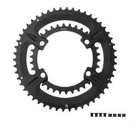 Configuration élégante et efficace des deux anneaux AL7075 optimisés pour une meilleure performance lors de votre prochaine conduite avec n'importe quel vélo compatible (52-36T)