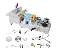 Configuration standard, machine à facettes de pierres précieuses, scie lapidaire multifonctionnelle pour bijoux, 750 W, vitesse de rotation réglable de 800 à 10 000 tr/min, pour les artisans bijouti