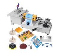Configuration standard, machine à facettes de pierres précieuses, scie lapidaire multifonctionnelle pour bijoux, 750 W, vitesse de rotation réglable de 800 à 10 000 tr/min, pour les artisans bijouti