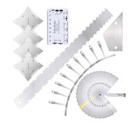 Configurations de guitare - Outil de mesure luthier - Jauges d'action pour cordes de guitare - Jauge de hauteur de corde de guitare - Outil de mesure de jauge de guitare