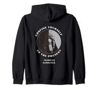 Confinez Vous-même au présent Marcus Aurelius Stoic Sweat à Capuche