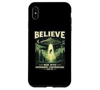 Confirmation du Gouvernement Croyez l'enlèvement d'OVNI Coque pour iPhone XS Max