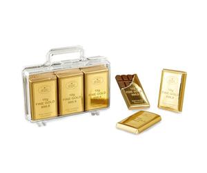 Confiserie Heidel Grande mallette Gold Lait entier noble, 1 paquet (1 x 120 g)
