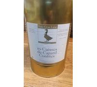 Confit de Canard du Sud-Ouest - 10 cuisses - 100% Landes FRANCE - SANS Conservateurs, SANS additifs, SANS OGM - 10 personnes (3 KG)