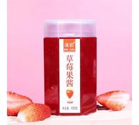 Confiture Artisanale Cuite Lentement À La Main | Coffret Cadeau De Confiture Fraîchement Cueillie Du Verger 400g (fraise)