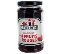 Confiture aux 4 fruits rouges - Pot 265g