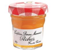 Confiture Bonne Maman 30g/Pot - Lot de 15, 30, 45 et 60 Pots - Livraison Gratuite France (45, Pêche)