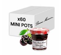 Confiture Cerise Bonne Maman 30 gr - 60 mini pots en verre