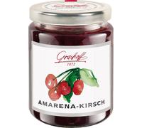 Confiture de cerises Grashoff Amarena Extra à l'arôme d'amande amère 250g