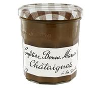 Confiture de Châtaignes à la Vanille - Savourez une délicieuse saveur sucrée en tartine - 370g - Lot De 4