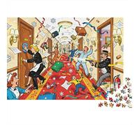 Confiture de Couloir Rotatif Puzzle en Bois Imperméable DIY Puzzles De 1000 Pièces pour Adultes Cadeaux Coloré Jeux Éducatifs