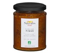 CONFITURE DE FIGUES MOINS SUCRÉE 65% DE FRUITS 310G, SAVEURS & FRUITS, UNITÉ